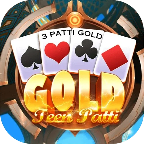 Official 3 Patti Gold Game Logo - Free Download 2026